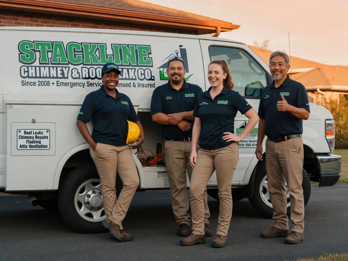 Chimney flashing repair company in Bladensburg, OH